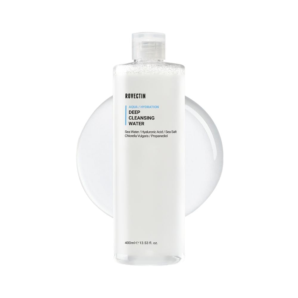 Amazon.com: ROVECTIN Aqua Deep Cleansing Water (13.5fl.oz, 400ml